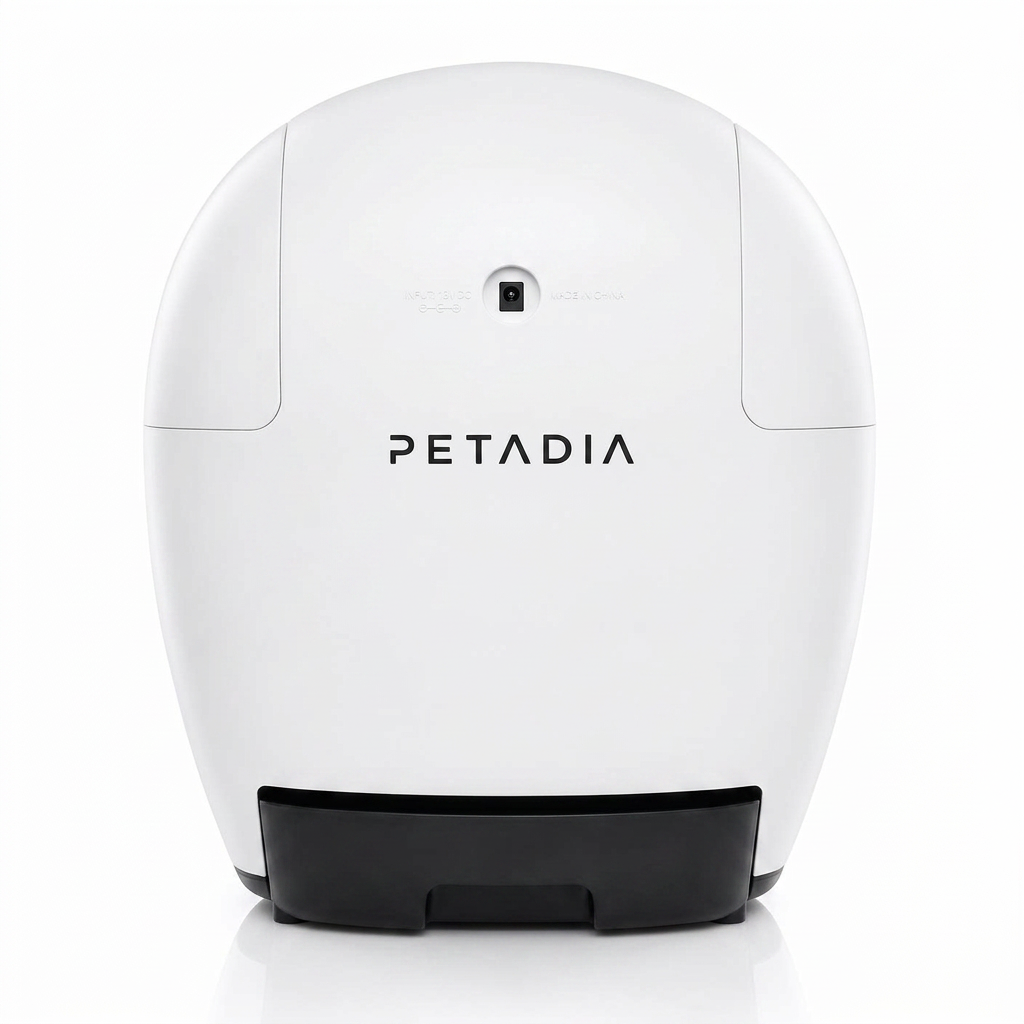 Petadia Litière Robot Autonettoyante pour Chat – Bac Connecté Packshot Officiel